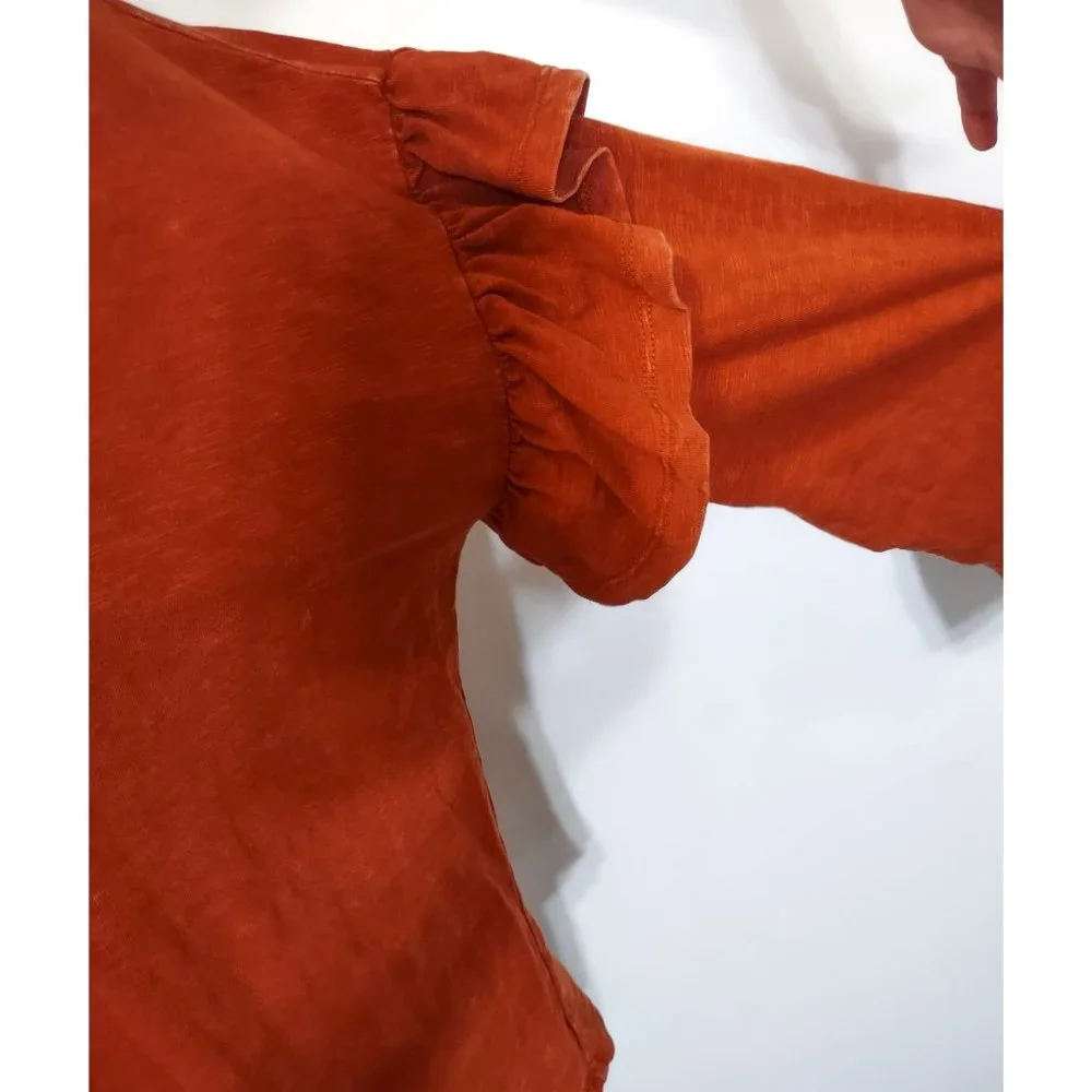 Universal Thread Ruffle Sleeve Top - Picture 5 of 6